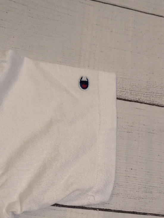 Champion Kids White T-Shirt & Gap Fit Lavender Ombre Capri Leggings Set - S / 8 - Picture 6 of 9